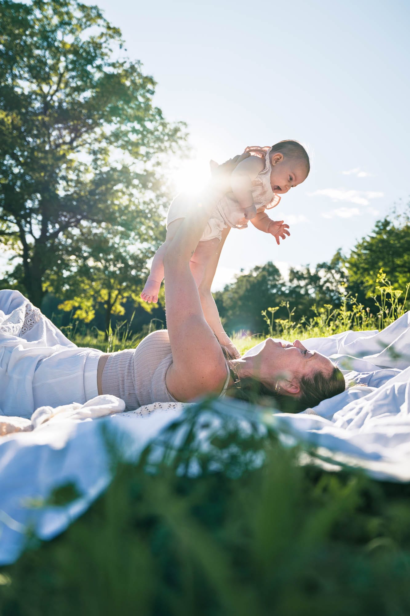 Portrait with refined lighting