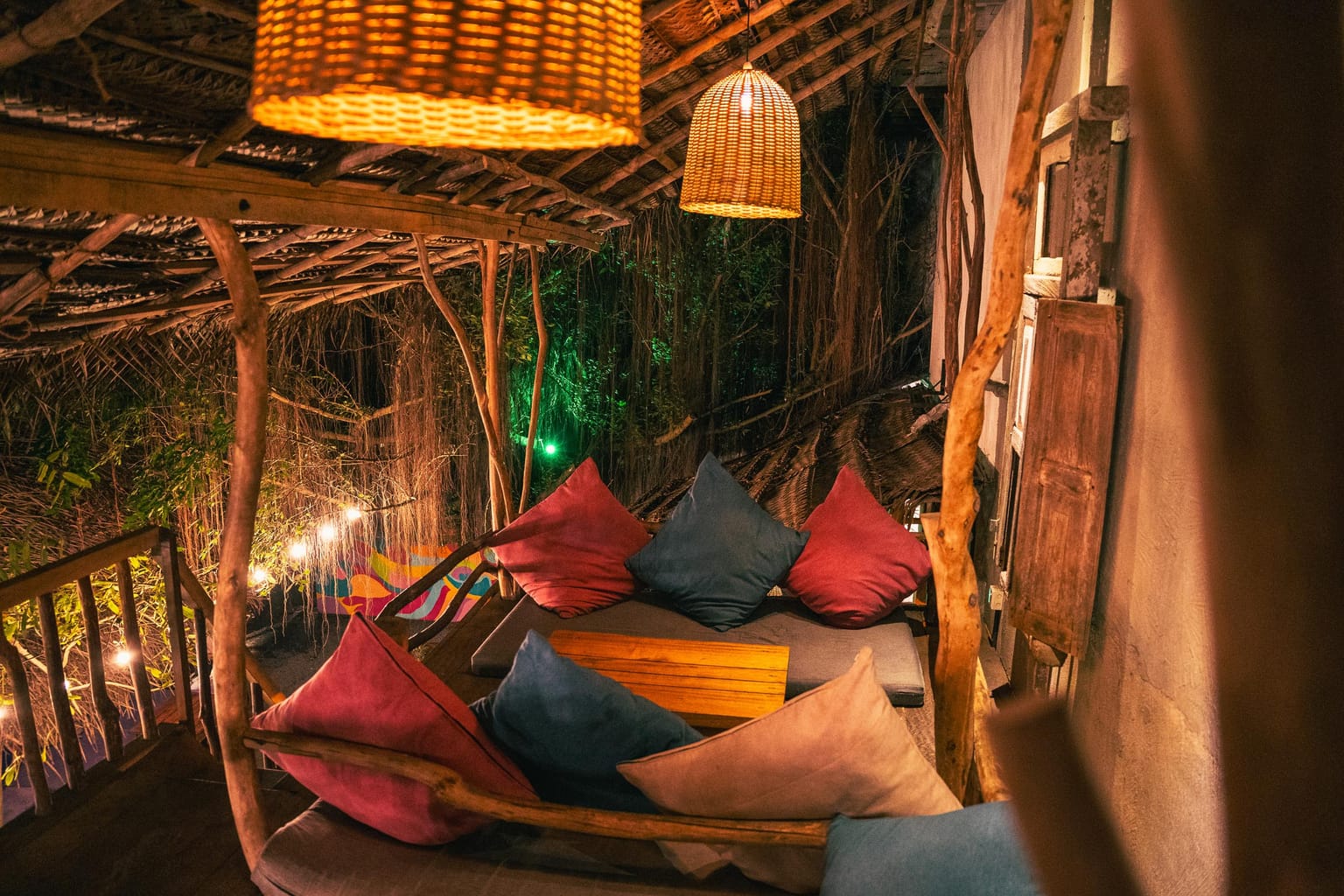 Elegant bar atmosphere capture